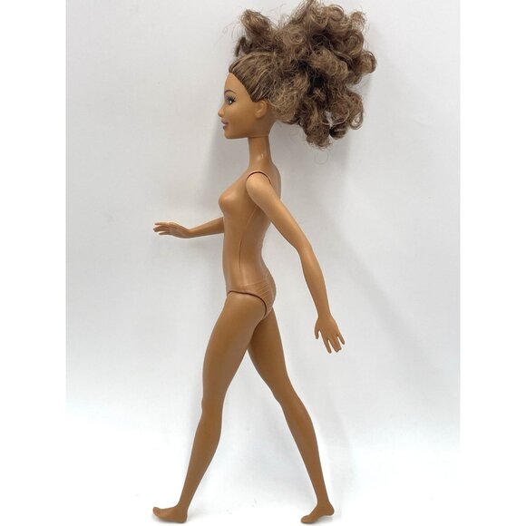 2015 Barbie Doll African American Curly Hair Redress Nude for OOAK - Picture 6 of 9